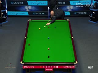2023斯诺克苏格兰公开赛 周跃龙5-4斯图尔特·宾汉姆 20231215（李照）封面图