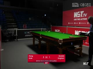 2023斯诺克德国大师赛资格赛 张安达5-3多尔格姆 20231220（李照）封面图