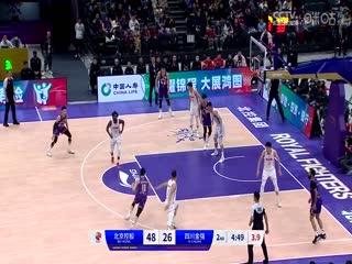 CBA常规赛第17轮 北京控股VS四川金强 20231215（原声）封面图