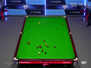 2023斯诺克苏格兰公开赛 巴里·霍金斯3-4庞俊旭 20231211封面图