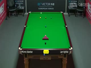 2023斯诺克德国大师资格赛 利亚姆·海菲尔德3-5吉米·罗伯逊 20231221封面图