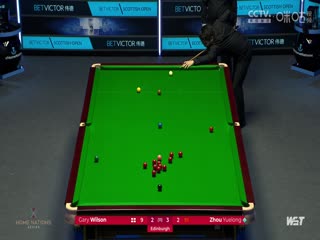 2023斯诺克苏格兰公开赛半决赛 周跃龙5-6加里·威尔逊 20231216封面图