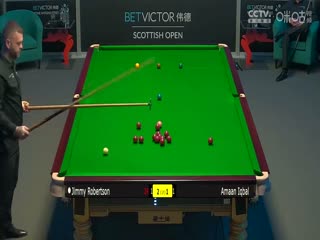 2023斯诺克苏格兰公开赛 吉米·罗伯逊4-2阿曼·伊克巴尔 20231211封面图