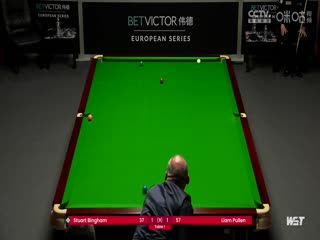 2023斯诺克德国大师赛资格赛 宾汉姆1-5利亚姆·普伦 20231220封面图