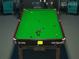 2023斯诺克苏格兰公开赛 安德鲁·希金森2-4周跃龙 20231214（李照）封面图
