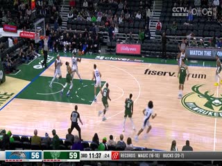 NBA常规赛 魔术VS雄鹿 20231222封面图