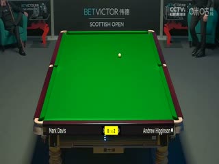 2023斯诺克苏格兰公开赛 马克·戴维斯1-4安德鲁·希金森 20231213封面图