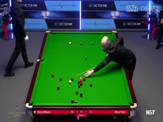 2023斯诺克苏格兰公开赛 加里·威尔逊4-1涂振龙 20231214封面图