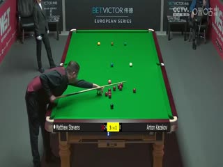 2023斯诺克德国大师赛资格赛 安东·卡扎科夫3-5马修·史蒂文斯 20231220封面图