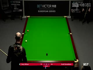 2023斯诺克德国大师赛资格赛 加里·威尔逊4-5斯科特·唐纳森 20231220封面图