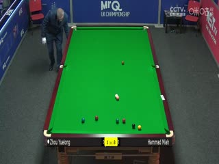 2023斯诺克英锦赛资格赛 周跃龙6-4哈马德·米亚赫 20231121封面图
