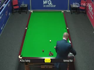 2023斯诺克英锦赛资格赛 周跃龙6-4哈马德·米亚赫 20231121（李照）封面图