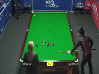 2023斯诺克英锦赛资格赛晋级轮 吕昊天3-6马修·塞尔特 20231122（李照）封面图