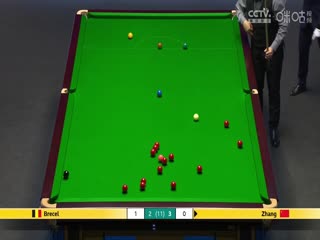 2023斯诺克英锦赛第二轮 张安达6-4卢卡·布雷切尔 20231130（李照）封面图