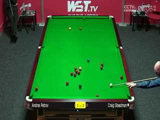 2023斯诺克英锦赛资格赛 安德雷斯·彼得罗夫3-6克雷克·斯特德曼 20231119封面图