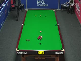 2023斯诺克英锦赛资格赛 安东尼·麦克吉尔6-3贺国强 20231121封面图