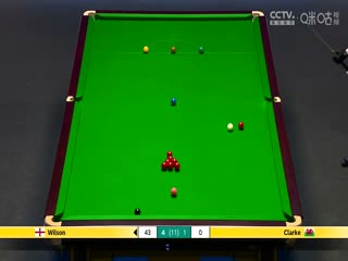 2023斯诺克英锦赛第一轮 凯伦·威尔逊5-6杰米·克拉克 20231125（李照）封面图