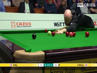 斯诺克 加里·威尔逊7-13马克·塞尔比 20230424（第二阶段）封面图