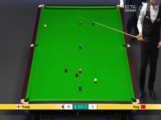 2023斯诺克英锦赛第一轮 贾德·特鲁姆普6-1庞俊旭 20231127（李照）封面图