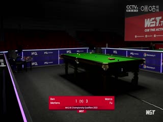 2023斯诺克英锦赛资格赛 本·米尔滕斯4-6傅家俊 20231119封面图