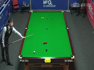 2023斯诺克英锦赛资格赛晋级轮 袁思俊6-3肯·达赫迪 20231123封面图