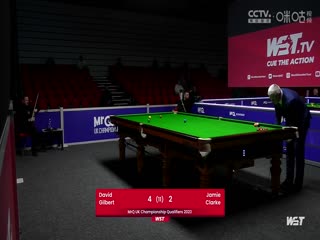 2023斯诺克英锦赛资格赛晋级轮 大卫·吉尔伯特5-6詹姆·克拉克 20231122封面图