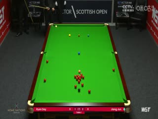 斯诺克苏格兰公开赛资格赛 瑞恩·戴4-2江俊 20231101封面图