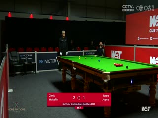 世界斯诺克巡回赛 克里斯·沃克林4-2马克·乔伊斯 20231031封面图