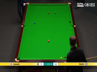 斯诺克 安东尼·麦克吉尔13-8杰克·利索夫斯基 20230424（第一阶段）（李照）封面图