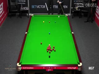斯诺克苏格兰公开赛资格赛 斯科特·唐纳森4-3阿什利·赫吉尔 20231101封面图