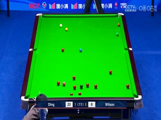 斯诺克天津国锦赛32进16加里·威尔逊5-6丁俊晖 20231107封面图