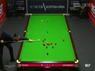 斯诺克苏格兰公开赛资格赛 汤姆·福德4-1路易斯·西斯考特 20231101封面图