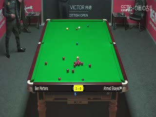 斯诺克苏格兰公开赛资格赛 艾哈迈德·埃尔赛义德0-4本·米尔滕斯 20231101封面图