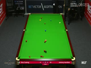 斯诺克 周跃龙4-0安东尼·汉密尔顿 20231030封面图