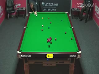 斯诺克苏格兰公开赛资格赛 罗斯·缪尔1-4多米尼克·戴尔 20231101封面图