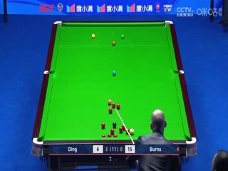 斯诺克天津国锦赛第一轮第二轮 丁俊晖6-1伊恩·伯恩斯 20231105（李照）封面图