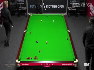 斯诺克苏格兰公开赛资格赛 袁思俊4-0穆罕默德·阿西夫 20231102封面图