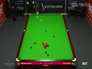 斯诺克苏格兰公开赛资格赛 马修·史蒂文斯4-0维克多·萨基斯 20231101封面图