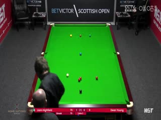 斯诺克苏格兰公开赛资格赛 利亚姆·海菲尔德4-0迪恩·杨 20231102封面图