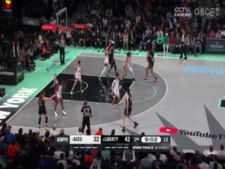 WNBA总决赛 纽约自由人vs拉斯维加斯王牌 20231018（字诚、吕程）封面图