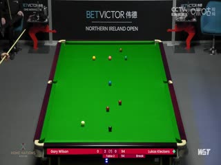 斯诺克 卢卡斯·克莱克斯1-4加里·威尔逊 20231023封面图