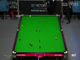 斯诺克 凯伦·威尔逊3-4山姆·克雷吉 20231022封面图