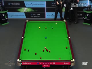 斯诺克 乔丹·布朗4-1尼尔·罗伯逊 20231023封面图