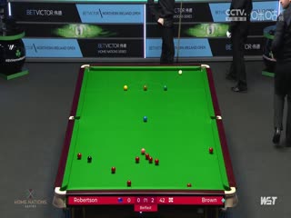 斯诺克 乔丹·布朗4-1尼尔·罗伯逊 20231023（李照）封面图