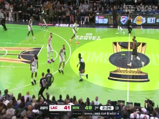 NBA杯 快船VS森林狼 20241130封面图