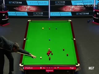 斯诺克 罗尼·奥沙利文4-1杰克森·佩奇 20231004（李照）封面图