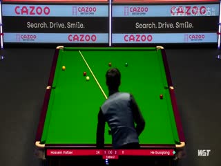 斯诺克 贺国强2-5侯赛因·瓦菲 20230929封面图