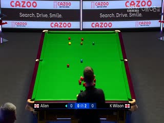 斯诺克 凯伦·威尔逊4-0马克·艾伦 20230927（李照）封面图