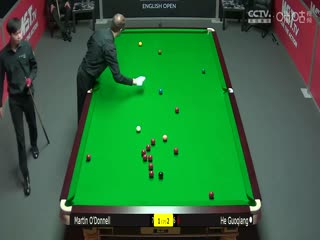 斯诺克 马丁·奥唐奈4-2贺国强 20231005封面图