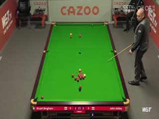 斯诺克 宾汉姆4-0约翰·阿斯特里 20230819（李照）封面图